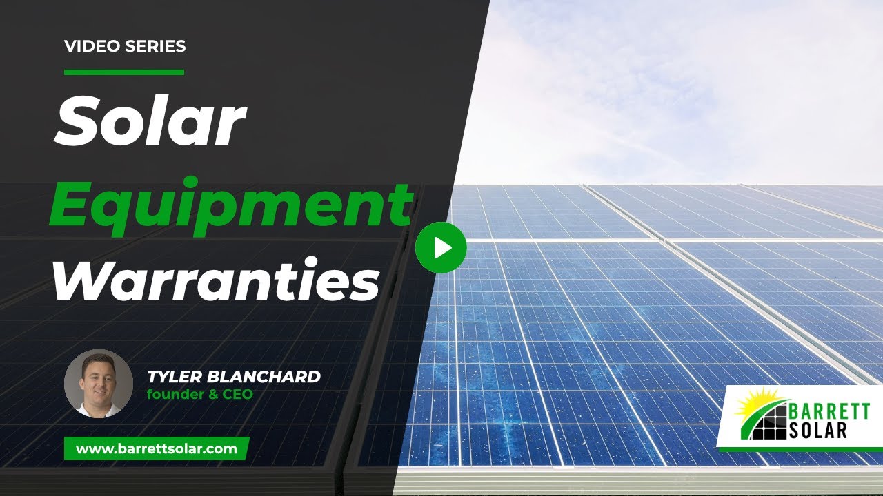 Solar Equipment Warranties