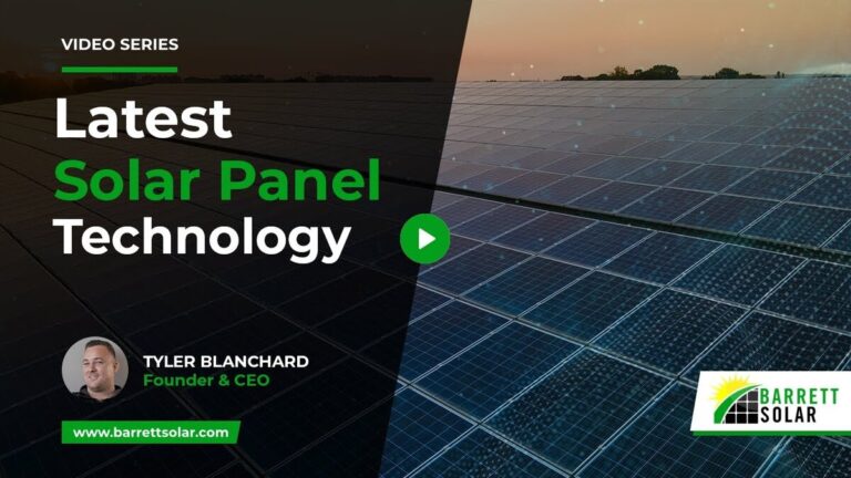 What Are Some Of The Latest Solar Panel Technology 7904